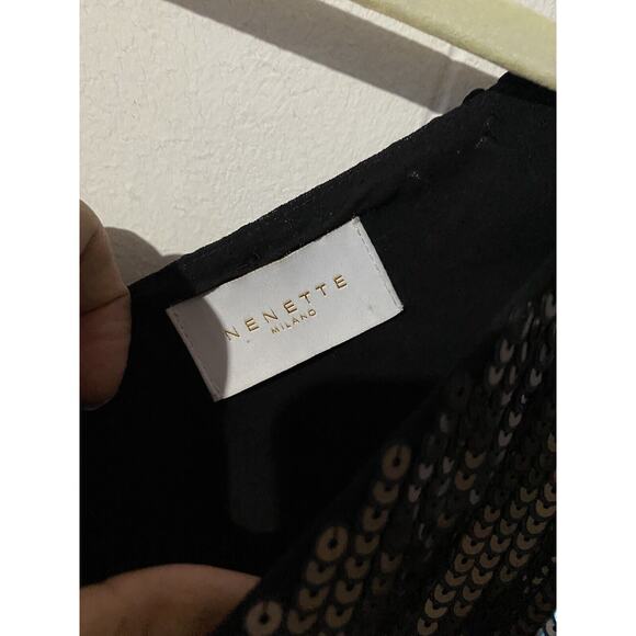 Nenette Sequin Tank Top EUC Size 44/Large - Picture 2 of 5